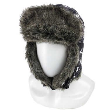 Шапка-ушанка Extreal Норд с Клином Мех барсук КМФ Цифра -