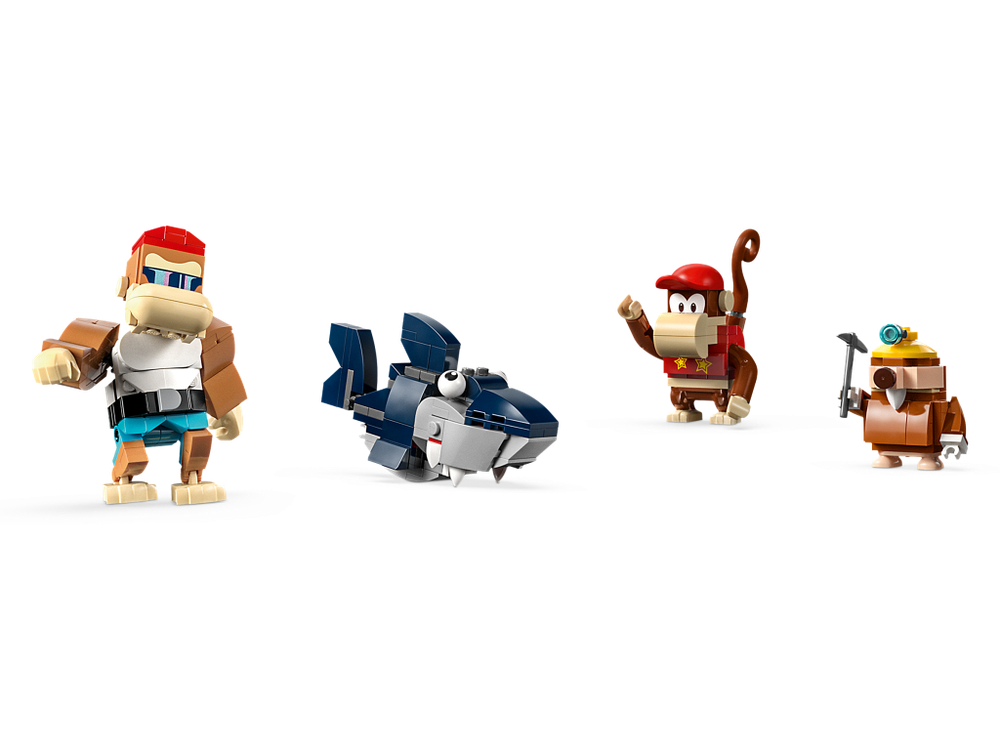 Конструктор лего Super Mario 71425 "Diddy Kongs Mine Cart Ride"