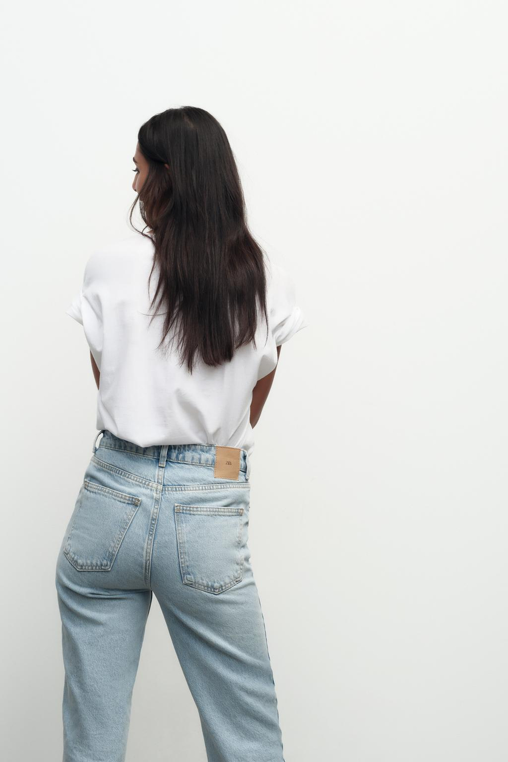 Джинсы z1975 straight leg high waist