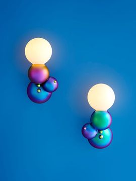 RAINBOW BUBBLY 01-LIGHT SCONCE by ROSIE LI