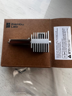 Хотэнд с соплом 0,2 мм из нержавеющей стали для 3Д принтера Bambu Lab A1/A1 mini (FAH018)