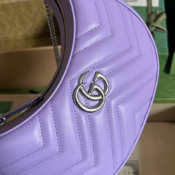 Gucci Marmont Half Moon Shaped Bag