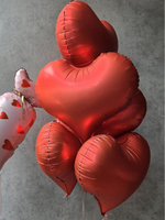 Сет шаров «Карамелька и сердца»