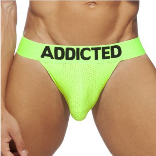 Мужские трусы джоки зеленые Addicted 4012-19