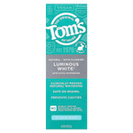 Tom's of Maine, Luminous White®, зубная паста от кариеса с фтором, чистая мята, 113 г (4 унции)