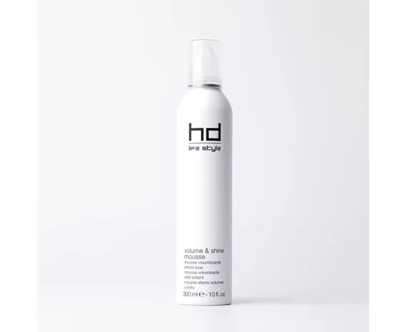 Мусс для придания объема и блеска сильной фиксации