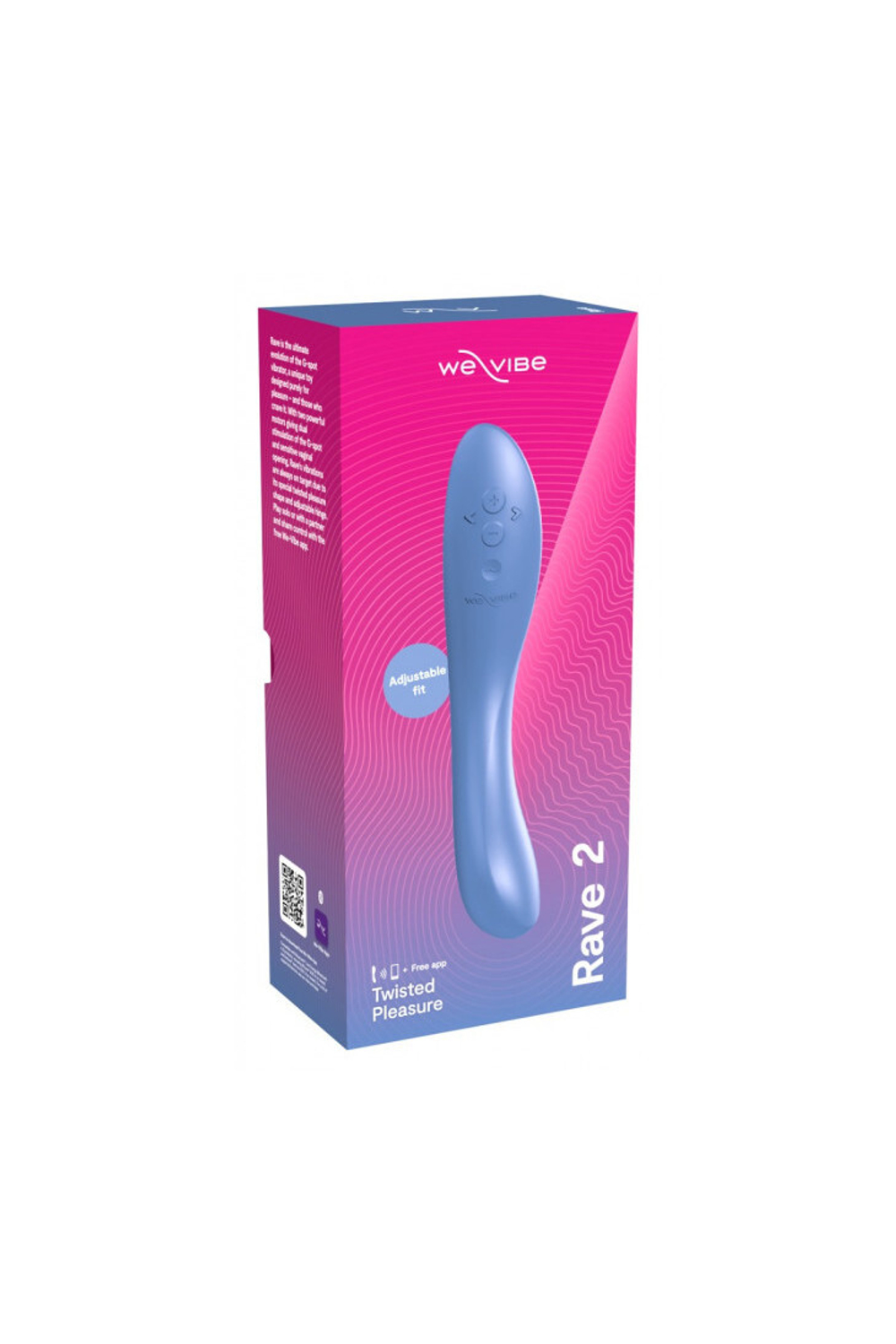 Вибратор для пар We-Vibe Rave 2 голубой