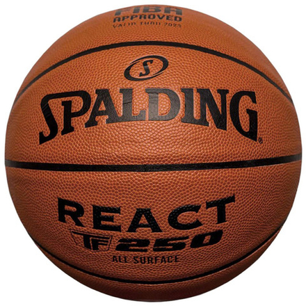 Мяч баскетбольный Spalding TF-250 React 76968z, размер 6, FIBA Approved