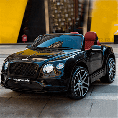 Детский электромобиль "Bentley" 12V,черный