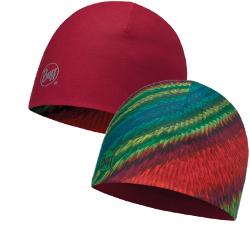 Двухсторонняя спортивная шапка Buff Eiko Multi - Red Фото 1