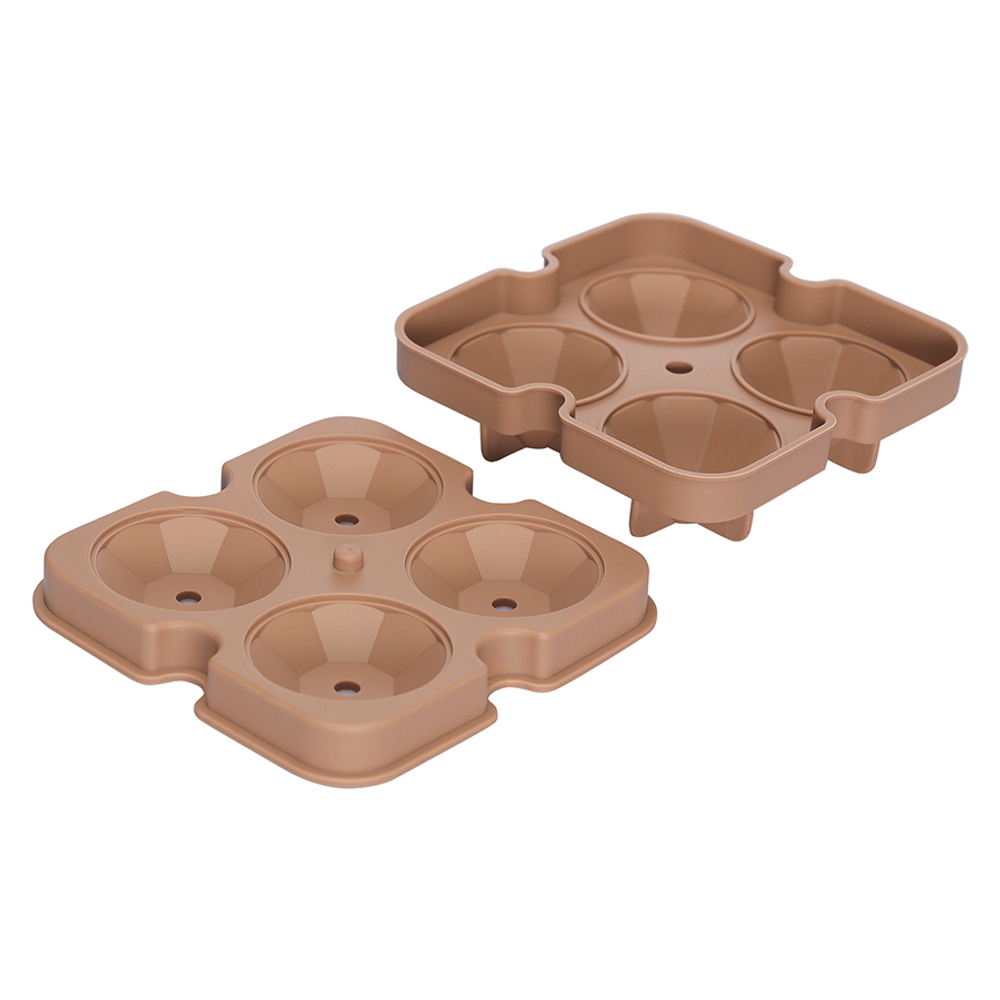 Форма для льда ice diamond, пепельно-розовая