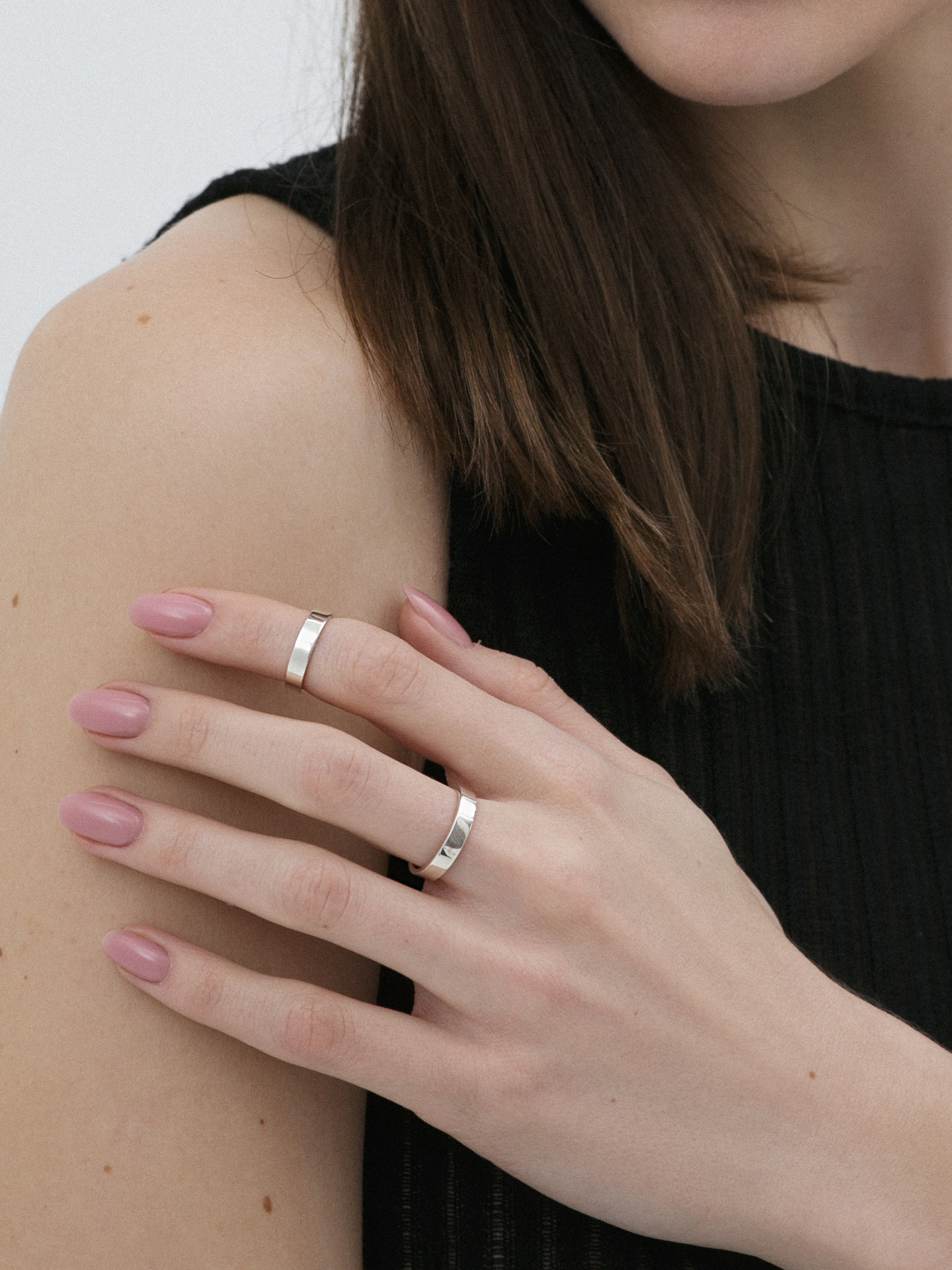 Кольцо базовое гладкое