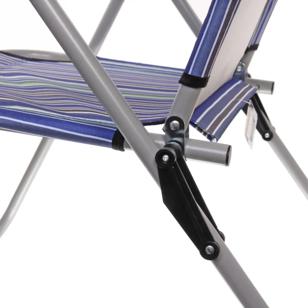 Стул 93*54*64см «Вейрона» складной, с подголовником,2 положения ДоброСад