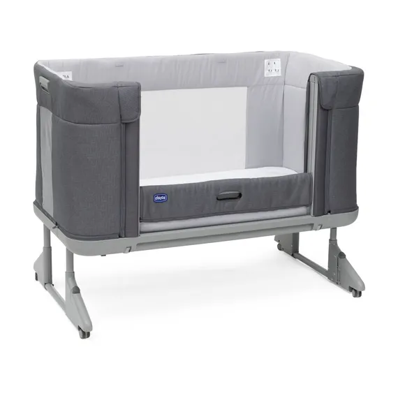 Детская кроватка Chicco Next2Me Forever Moon Grey