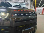 Передняя решетка радиатора со светодиодной подсветкой для LAND ROVER DEFENDER L663 2019+ Лэнд Ровер Дефендер