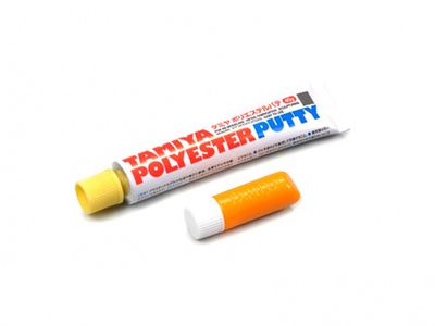 87097 Tamiya Шпатлёвка двухкомпонентная полиэфирная, 40 гр