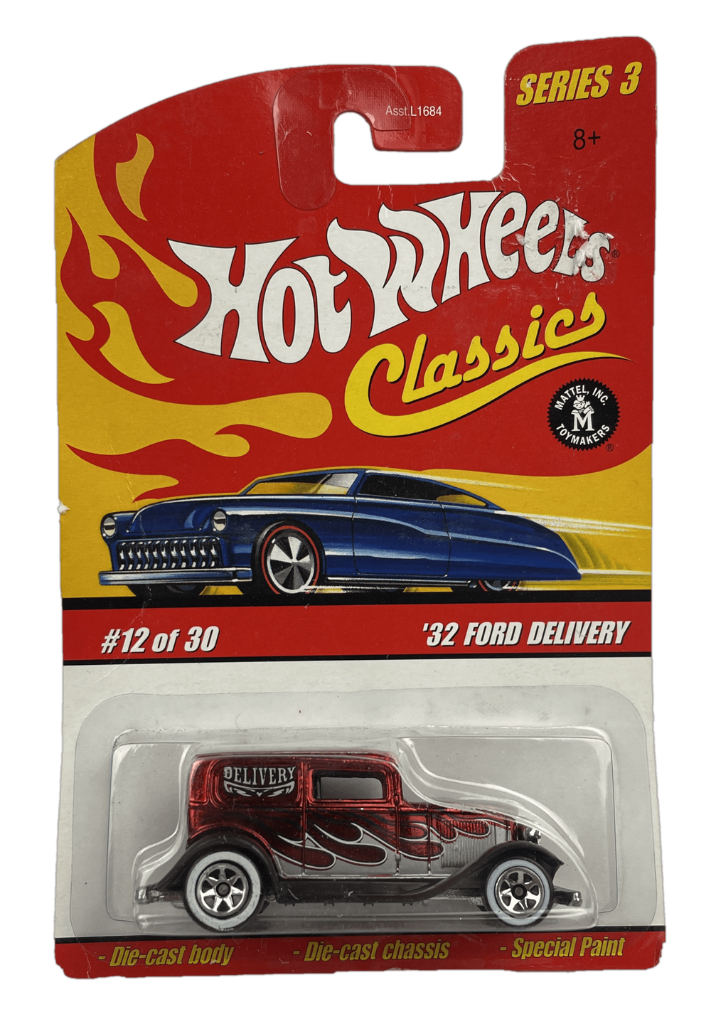 Hot Wheels Classics Series 3: '32 Ford Delivery (Red) (#12 of 30) (2007)