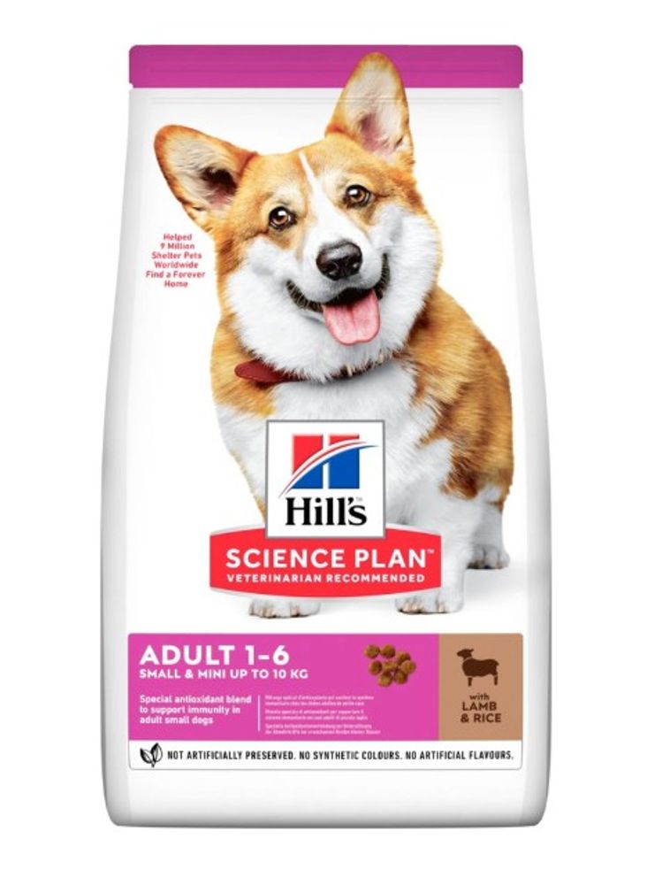 Сухой корм Hill's Science Plan Small &amp; Miniature для щенков мелких пород с ягненком, пакет 300 г