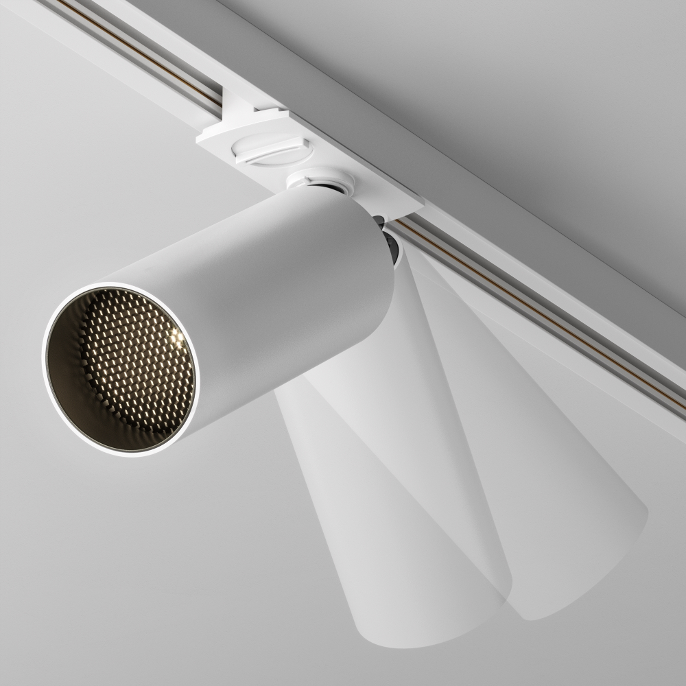 Трековый светодиодный светильник Maytoni Focus LED  TR021-1-12W3K-W-W