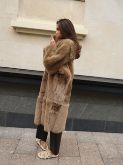 Двустороннее пальто-дубленка Toscana