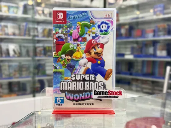 Super Mario Bros. Wonder (Nintendo Switch, Полностью на русском языке, Б/У)