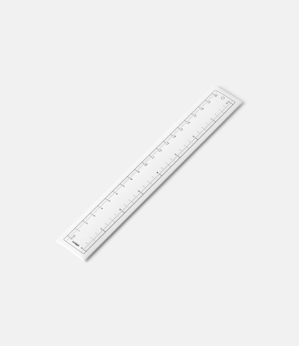 Stilform Ruler Black — линейка из алюминия