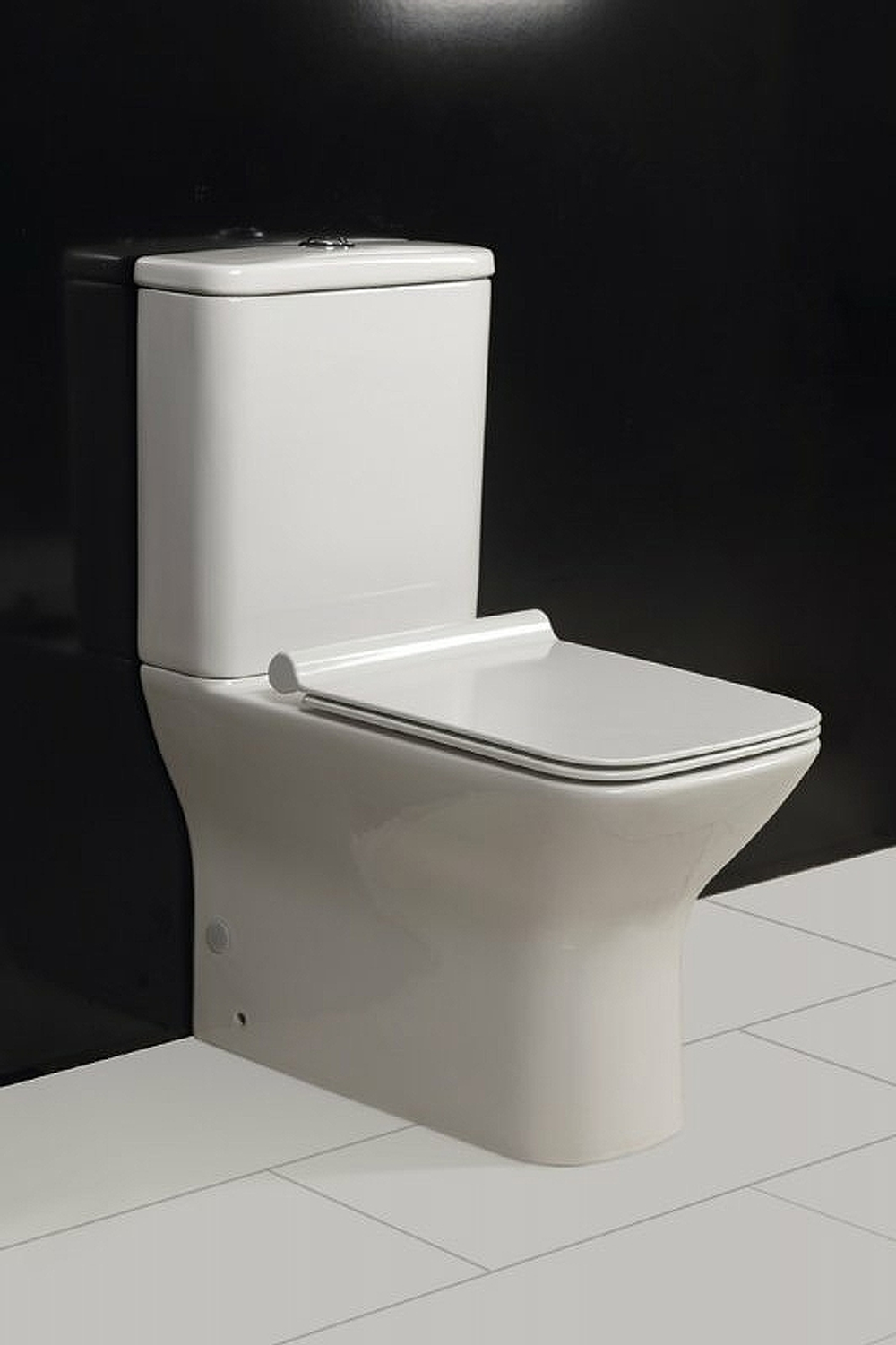 Унитаз компакт BelBagno Romano BB248CPR-P без бачка и сиденья