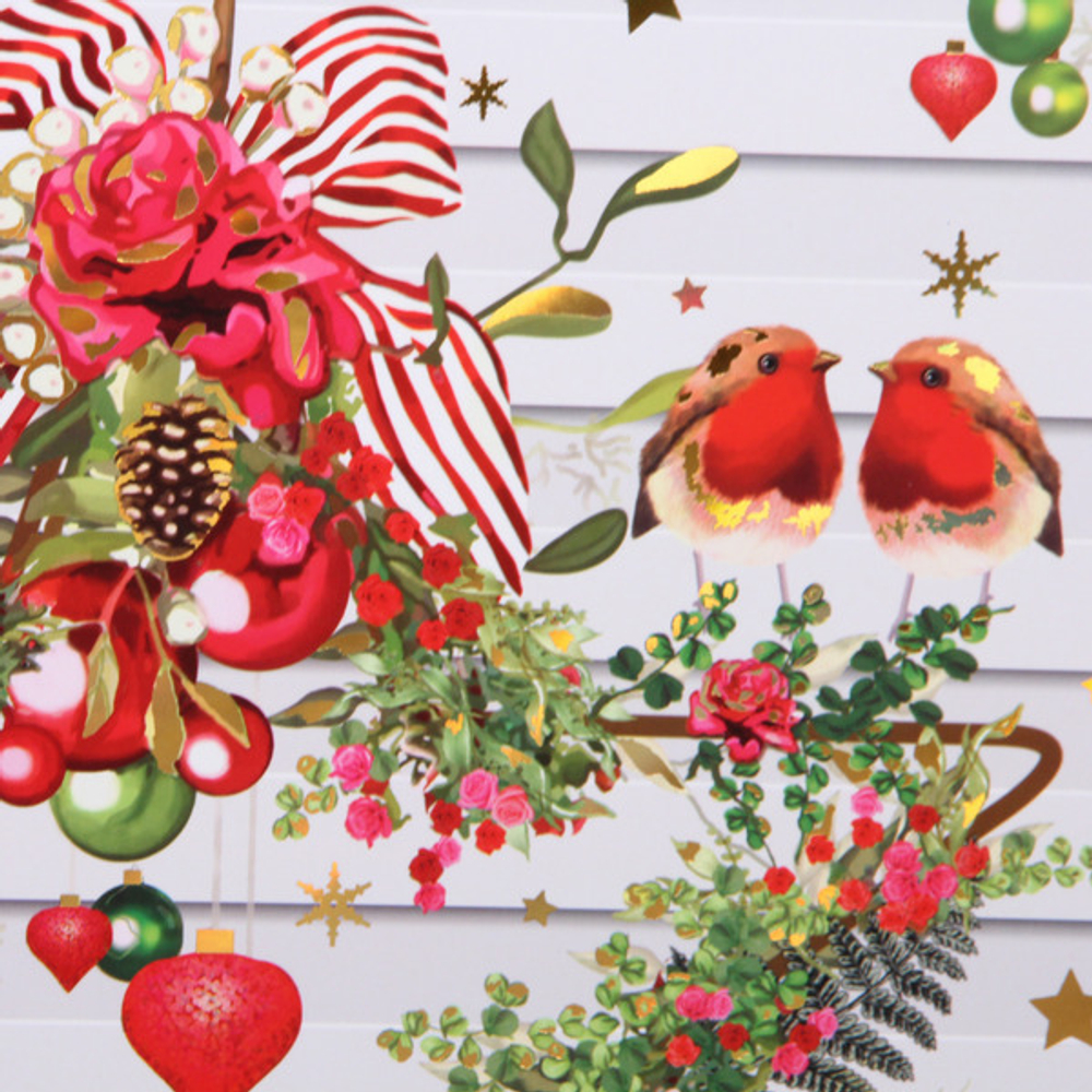 Пакет подарочный «Новогодняя суета» 31*42*12 см, микс