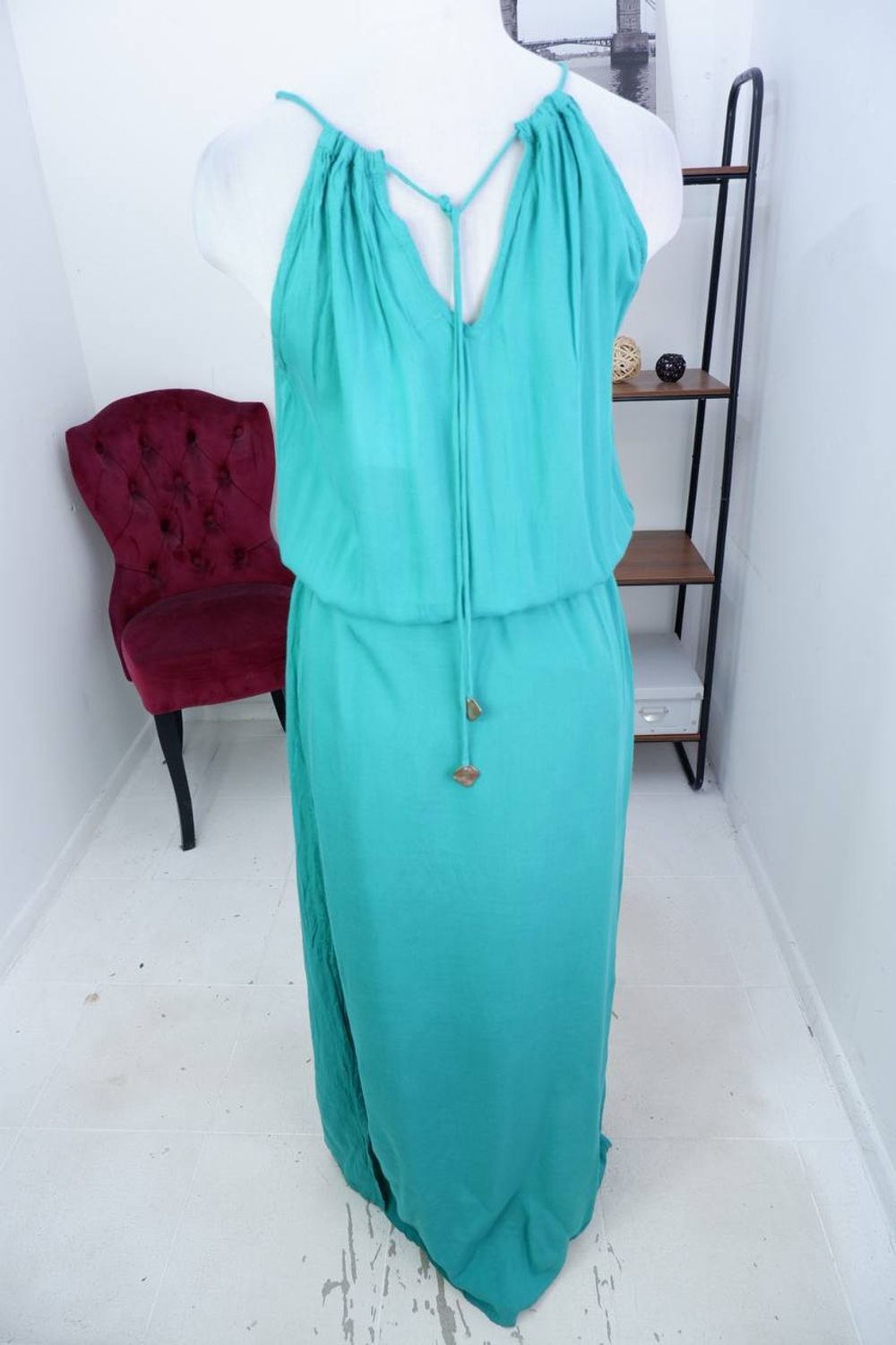 Платье легкое и воздушное, маркировка L, визуально на 48 размер