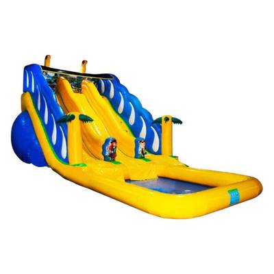 Наземный аквапарк с бассейном «Карибы» 16*6*8 м