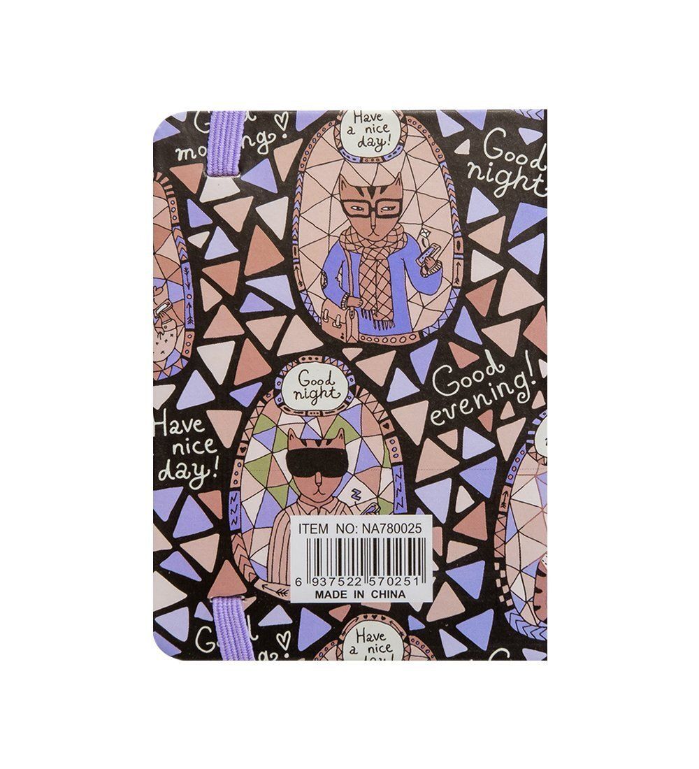 BM-23/3 Блокнот микро «Богемные коты» (твердая обложка)