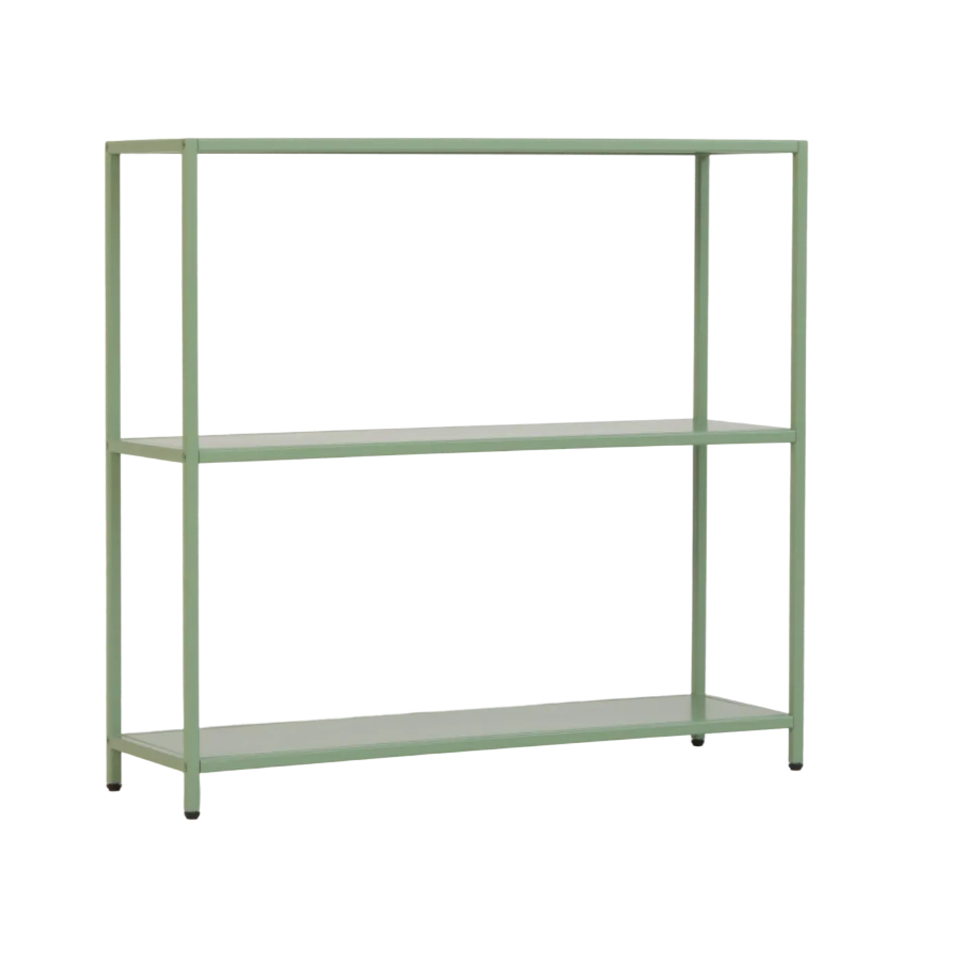 Стеллаж металлический 75х80х25, зеленый