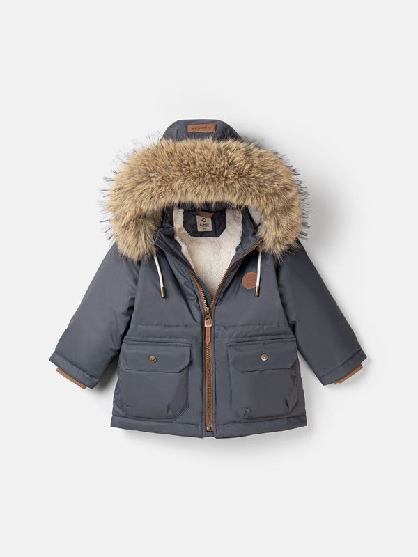 Парка зимняя на меху 