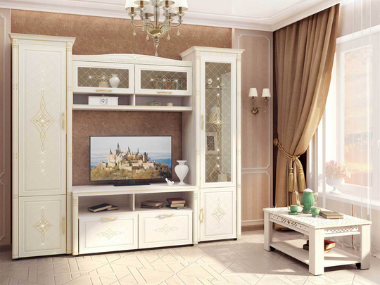 Набор мебели для гостиной Венеция 2 (ширина 242 см)