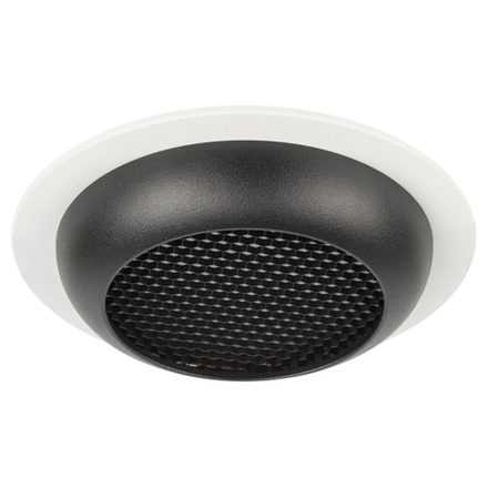 Светильник встраиваемый ЭРА KL111 WH/BK под лампу GX53 белый/черный матовый