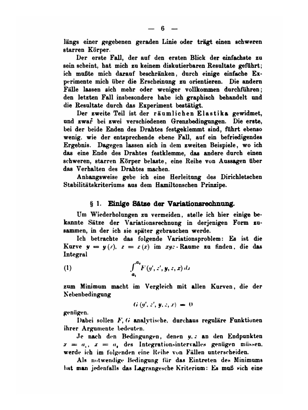 Untersuchungen Über Die Stabilität Der Elastischen Linie in Ebene Und Raum. Unter Verschiedenen Grenzbedingungen | M. Born