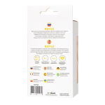 Желтая анальная втулка 6см ToyFa ToDo Riffle 357036