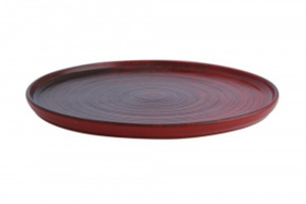 Тарелка с вертикальным бортом 24 см LYKKE RED