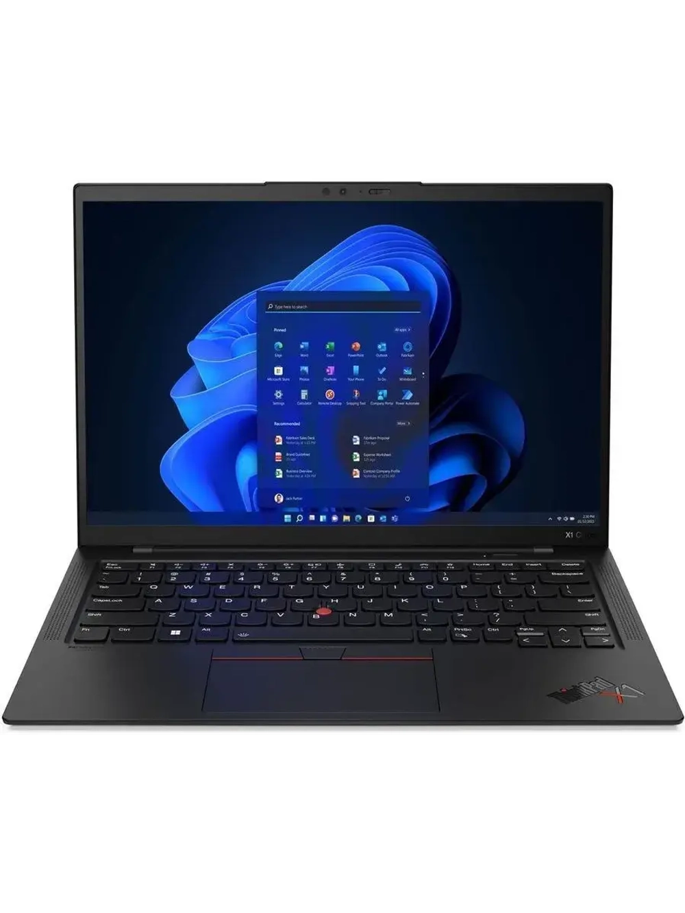 14" Ноутбук ThinkPad X1 Carbon G10 21CB0068RT W10Pro BLACK