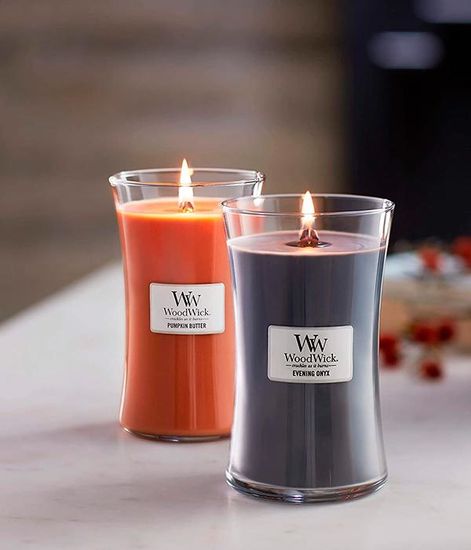 Вечерний оникс, ароматическая свеча, WoodWick