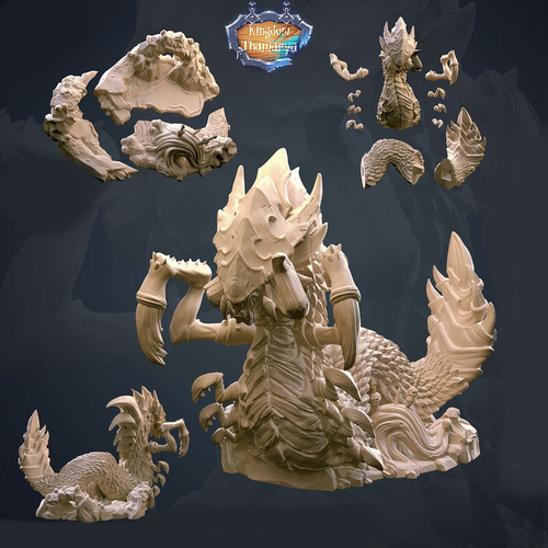 Канализационный червь монстр миниатюра для dnd, днд, pathfinder, фентези, Настольная игра, НРИ, Варгейм, РПГ