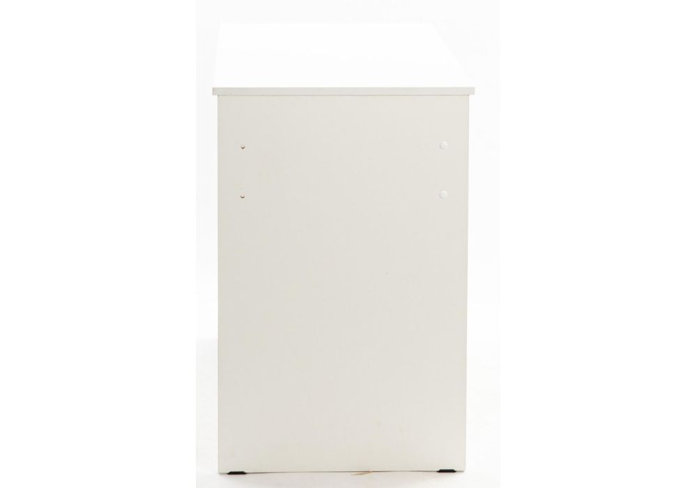 Письменный стол Дижон 110х50х75 белое тиснение / дуб сонома