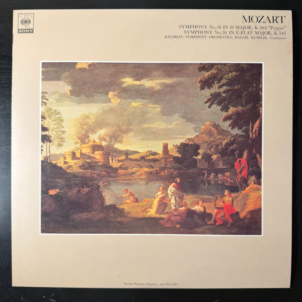 Моцарт - Симфония № 38 Пражская / Симфония № 39 (Япония 1981г.) Т