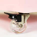 Ящик для хранения игрушек розовый с зеленой подушкой в НАЛИЧИИ