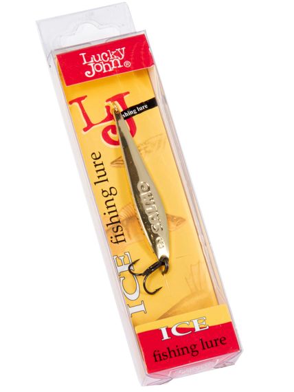 Блесна вертикальная зимняя Lucky John S-3 с тройником 06.0г G блистер