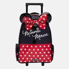 Çanta \ Bag \ Рюкзак  Smiggle Minnie Mouse Trolley Backpack With Light Up Wheels