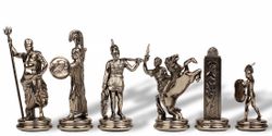 Manopoulos Шахматы сувенирные "Троянская война"