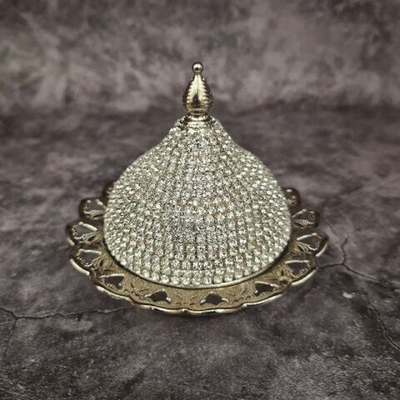 Лукумница, "Бриллиант" , подставка для сладостей  (золото)