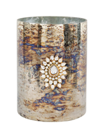 Набор из 8 головок роз белый