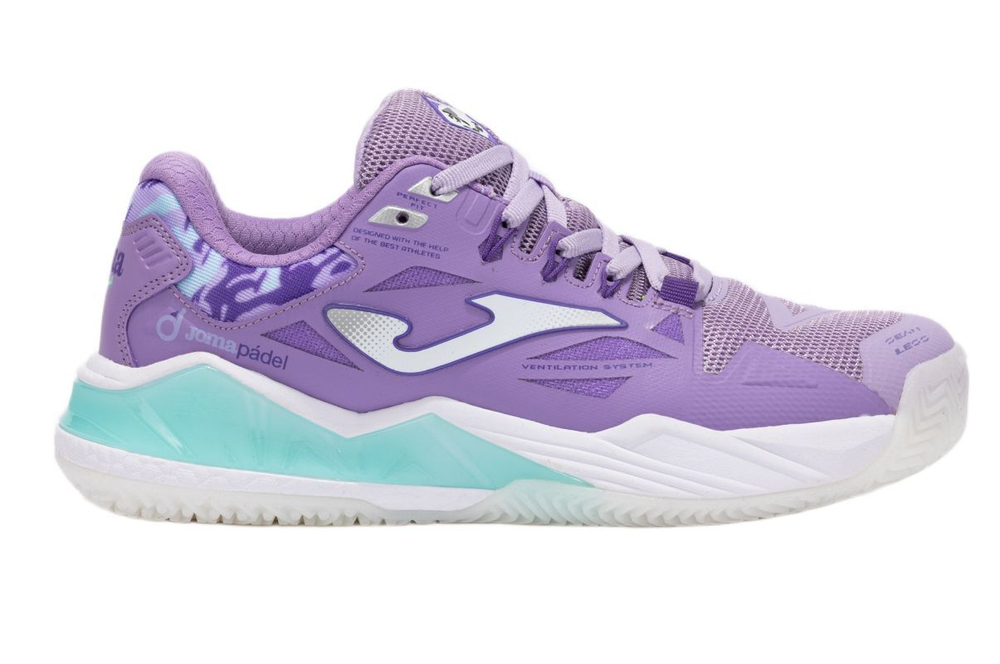 Женские кросовки для Padel Joma Spin Lady 2519 - violet
